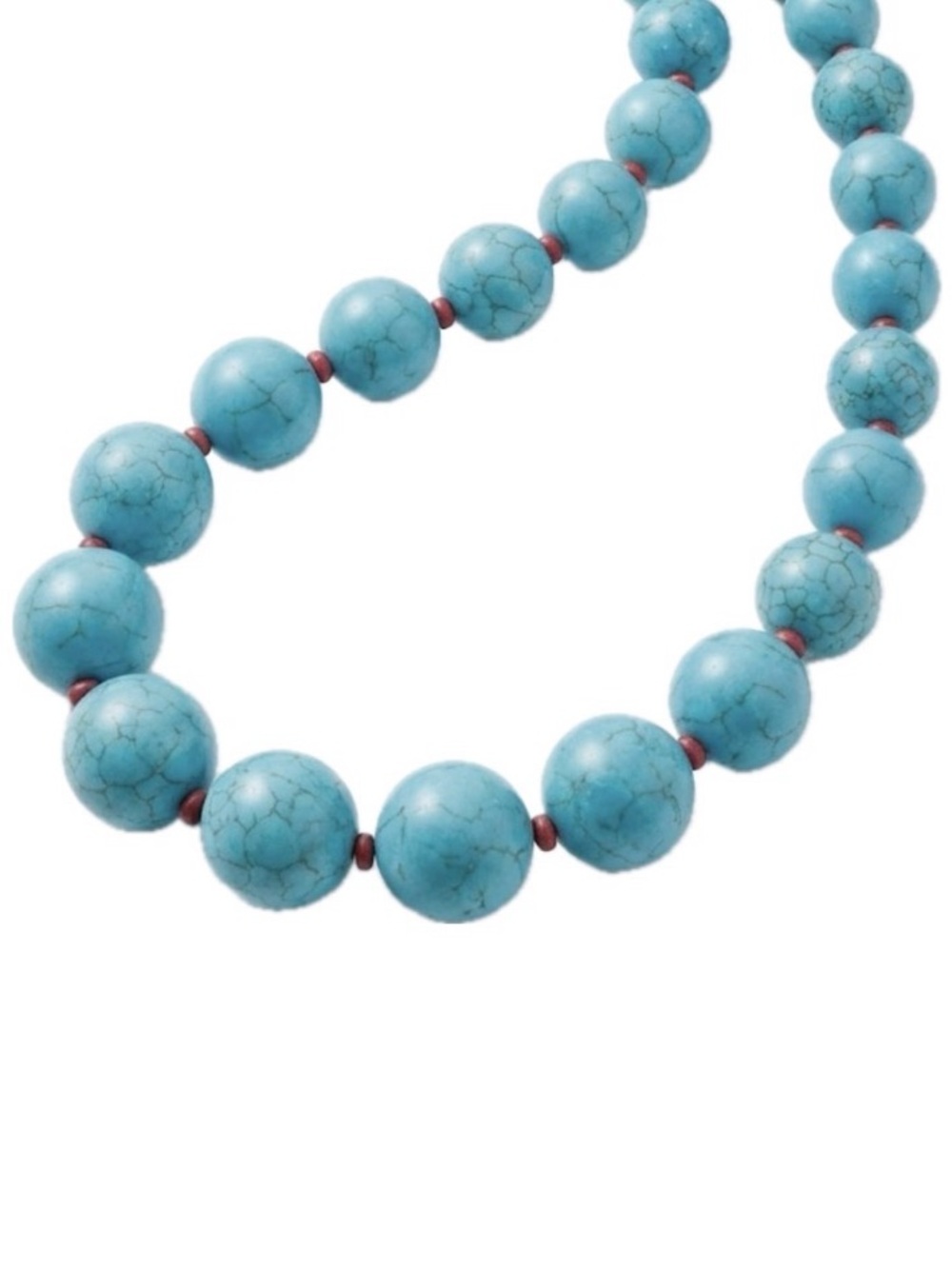 NWT ⚜️🩵⚜️ Camila Coelho Gorgeous Reconstituted Turquoise Beaded Necklace